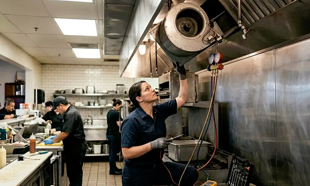 Commercial Exhaust Fan Repair in San Leandro, CA