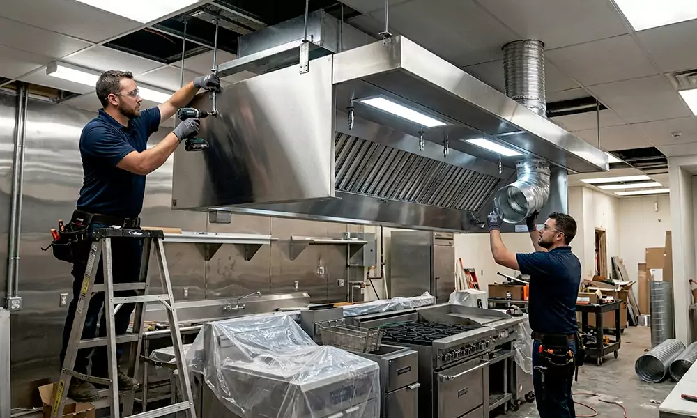 Commercial Hood Installation in San Leandro, CA