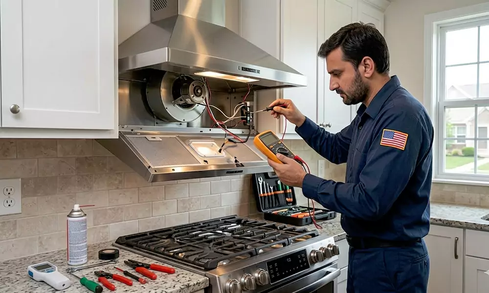 Range Hood Repair in San Leandro, CA