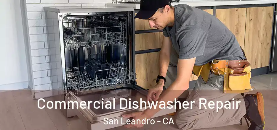 Commercial Dishwasher Repair San Leandro - CA