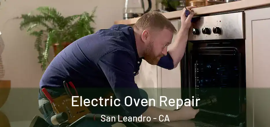 Electric Oven Repair San Leandro - CA