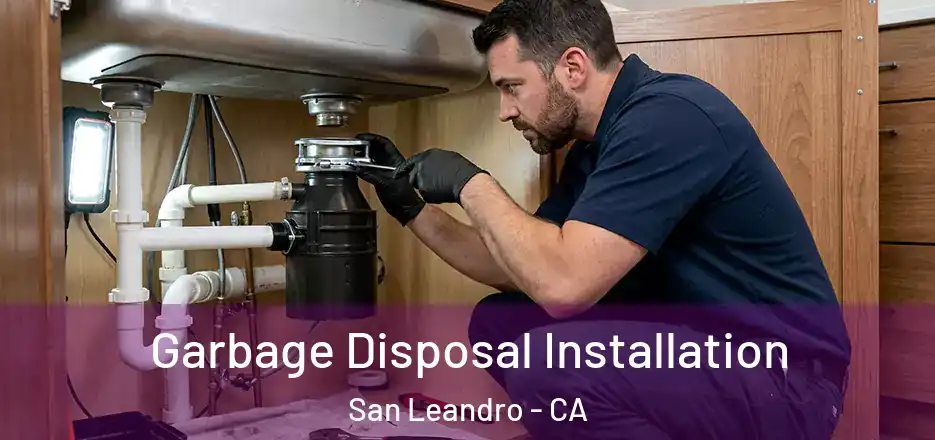 Garbage Disposal Installation San Leandro - CA