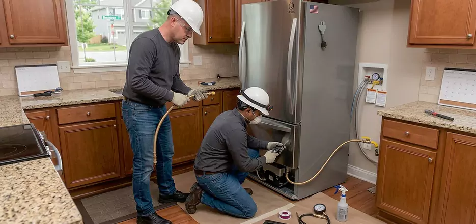 Propane Refrigerator Installation in San Leandro