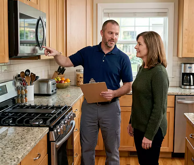 Why San Leandro Homeowners Trust Us for Professional Microwave Installation?